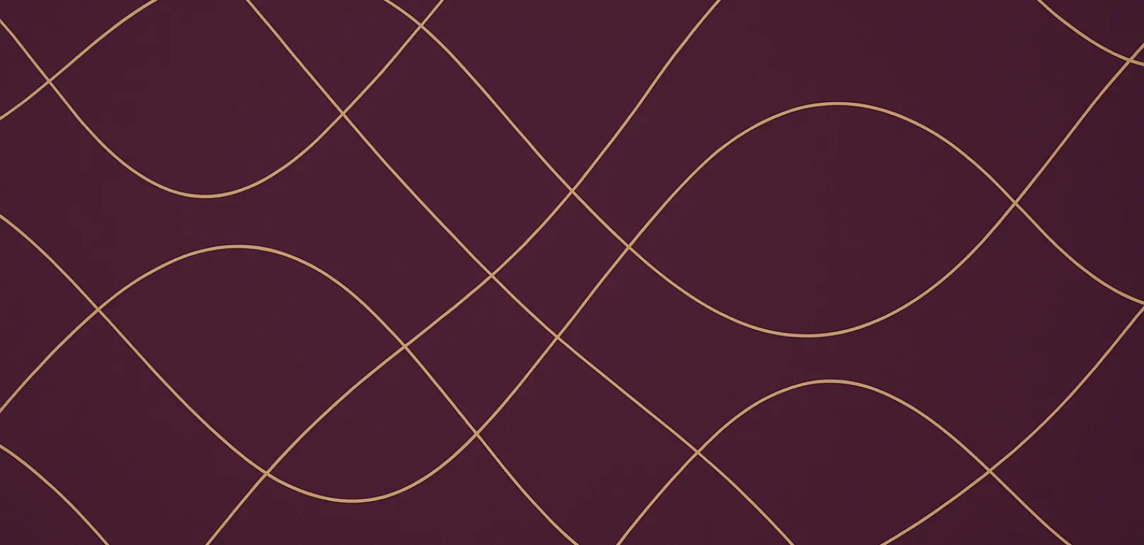 Dunkelrotes Wellenmuster — Markengrafik